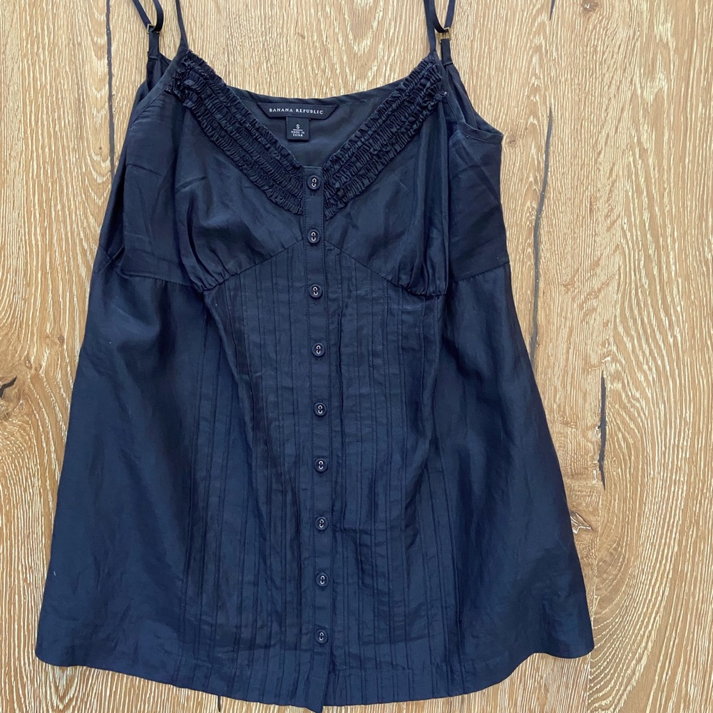 Banana Republic slip blouse